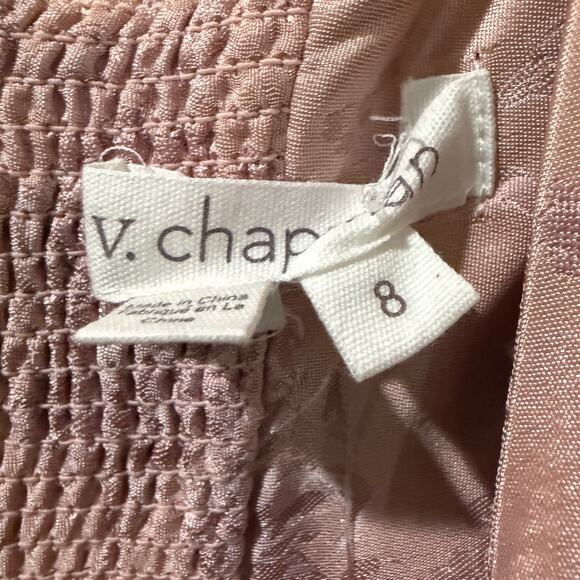 V. Chapman Anthropologie Pink Maxi Dress - Picture 12 of 13